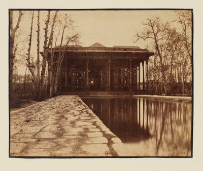 Isfahan, Palace of the Forty Columns Chihil Sotun by Luigi Pesce